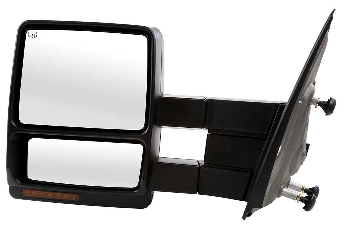 2007-2014 F-150 Tow Mirrors - Power/Heated/Signal/Puddle Lamps