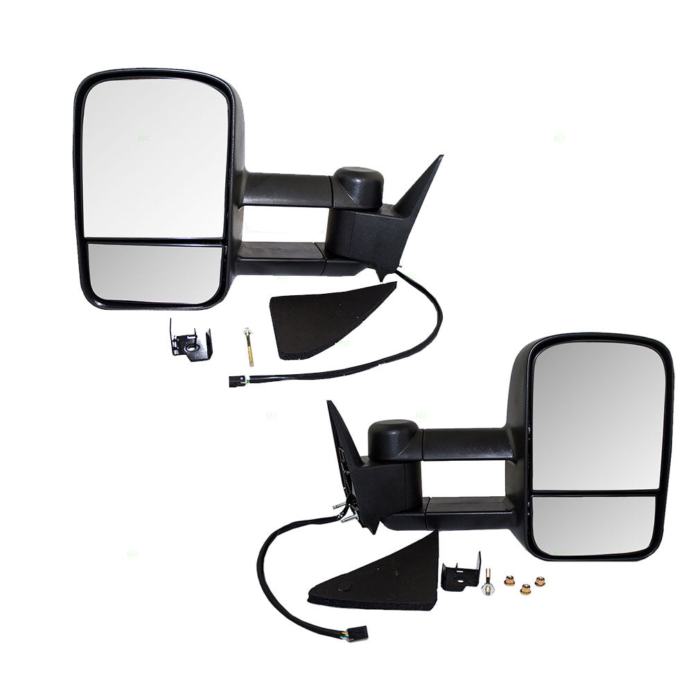 1988-1998 Chevy & GMC Tow Mirrors - Power – truckmirrors