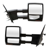 2007-2014 F-150 Tow Mirrors - Power/Heated/Signal/Puddle Lamps