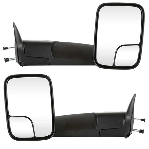 1994-2002 Dodge Ram Tow Mirrors - Manual