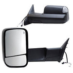 2009-2012 Dodge Ram Tow Mirrors - Power/Heated/Signal/Puddle Lamps